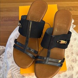 Italian Shoemakers Blue Sandals